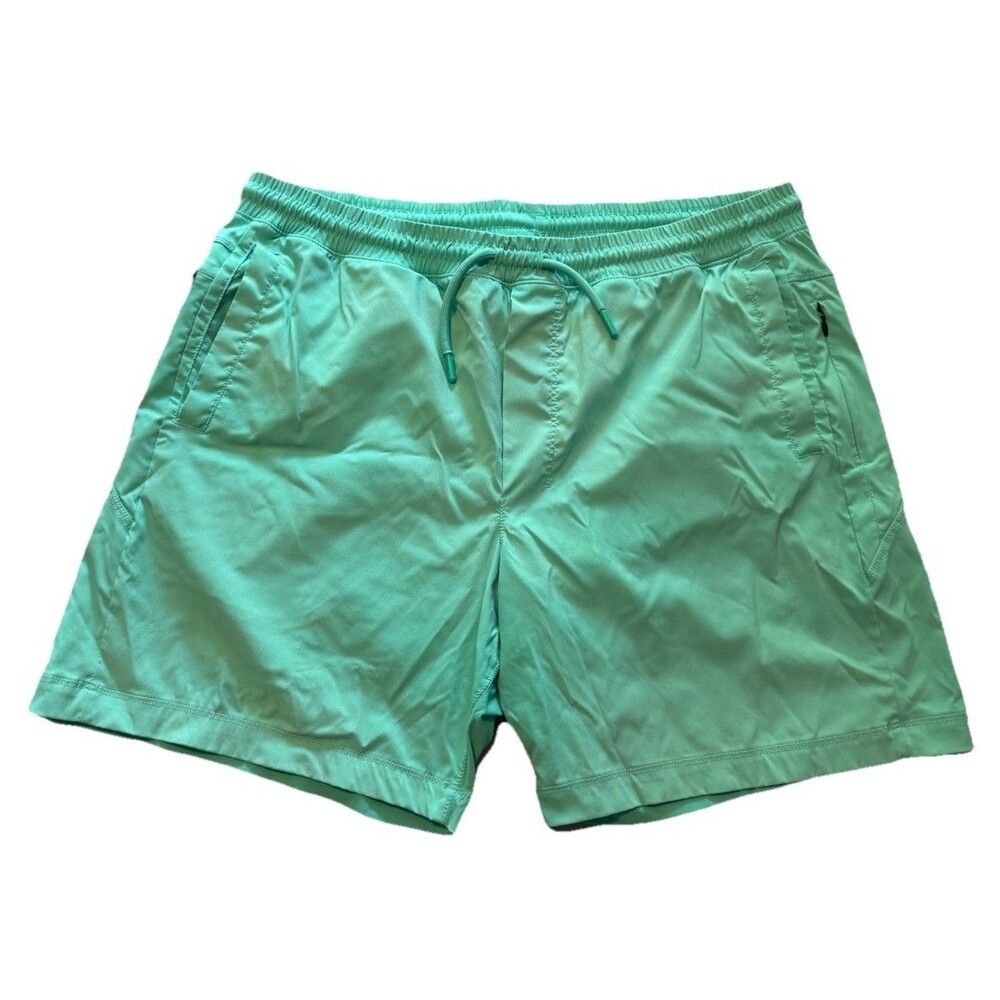 Birddogs Athletic Gym Shorts Built In Liner Mens 3XL Mint Green
